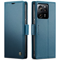 Coque Portefeuille Livre Cuir Etui Clapet C03S pour Xiaomi Mi 13T Pro 5G Bleu