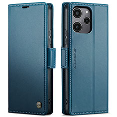 Coque Portefeuille Livre Cuir Etui Clapet C03S pour Xiaomi Redmi 12 5G Bleu