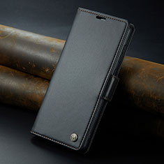 Coque Portefeuille Livre Cuir Etui Clapet C04S pour Huawei Mate 60 Noir