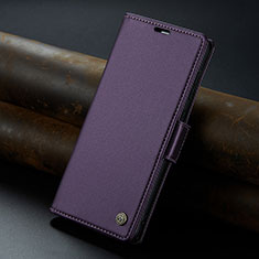 Coque Portefeuille Livre Cuir Etui Clapet C04S pour Huawei Mate 60 Violet