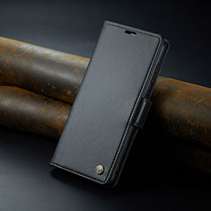 Coque Portefeuille Livre Cuir Etui Clapet C04S pour Xiaomi Mi 13T 5G Noir