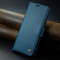 Coque Portefeuille Livre Cuir Etui Clapet C04S pour Xiaomi Redmi 12 5G Bleu