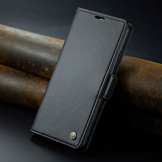 Coque Portefeuille Livre Cuir Etui Clapet C04S pour Xiaomi Redmi Note 13 Pro 5G Noir