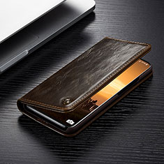 Coque Portefeuille Livre Cuir Etui Clapet C05S pour Samsung Galaxy S20 Plus 5G Marron
