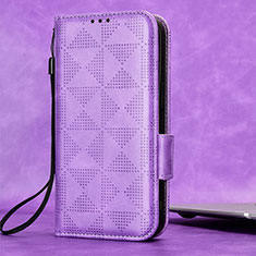 Coque Portefeuille Livre Cuir Etui Clapet C05X pour Nokia X30 5G Violet