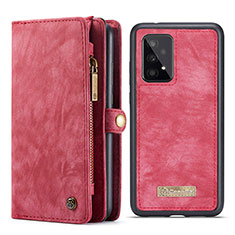 Coque Portefeuille Livre Cuir Etui Clapet C06S pour Samsung Galaxy A33 5G Rouge