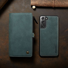 Coque Portefeuille Livre Cuir Etui Clapet C09S pour Samsung Galaxy S23 5G Vert