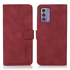 Coque Portefeuille Livre Cuir Etui Clapet D01Y pour Nokia G42 5G Rouge