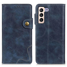 Coque Portefeuille Livre Cuir Etui Clapet D01Y pour Samsung Galaxy S23 Plus 5G Bleu