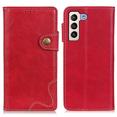 Coque Portefeuille Livre Cuir Etui Clapet D01Y pour Samsung Galaxy S23 Plus 5G Rouge