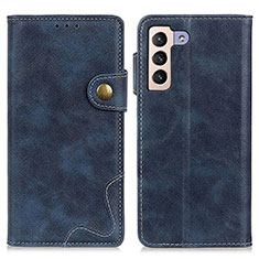 Coque Portefeuille Livre Cuir Etui Clapet D01Y pour Samsung Galaxy S24 Plus 5G Bleu