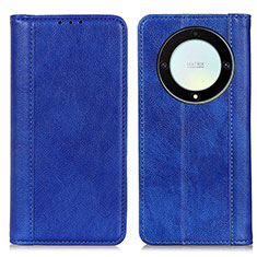 Coque Portefeuille Livre Cuir Etui Clapet D03Y pour Huawei Honor Magic5 Lite 5G Bleu