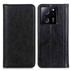 Coque Portefeuille Livre Cuir Etui Clapet D03Y pour Xiaomi Mi 13T 5G Noir