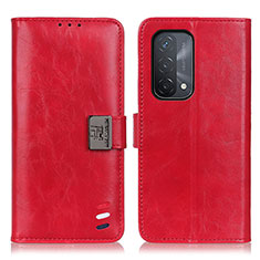 Coque Portefeuille Livre Cuir Etui Clapet D06Y pour OnePlus Nord N200 5G Rouge