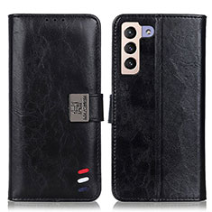 Coque Portefeuille Livre Cuir Etui Clapet D06Y pour Samsung Galaxy S21 Plus 5G Noir
