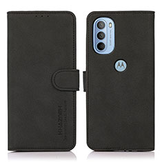 Coque Portefeuille Livre Cuir Etui Clapet D08Y pour Motorola Moto G41 Noir