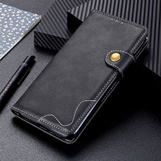 Coque Portefeuille Livre Cuir Etui Clapet DY01 pour Motorola Moto G10 Noir