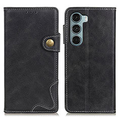 Coque Portefeuille Livre Cuir Etui Clapet DY01 pour Motorola Moto G200 5G Noir