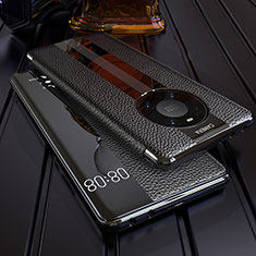 Coque Portefeuille Livre Cuir Etui Clapet F05 pour Huawei Mate 40E Pro 4G Noir