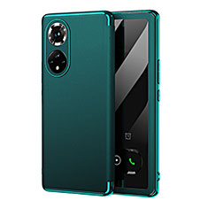 Coque Portefeuille Livre Cuir Etui Clapet GS1 pour Huawei Honor 50 Pro 5G Vert