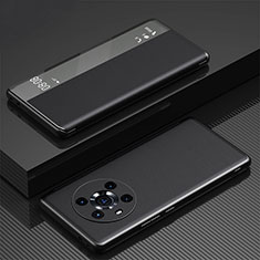 Coque Portefeuille Livre Cuir Etui Clapet GS1 pour Huawei Honor Magic3 5G Noir