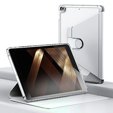 Coque Portefeuille Livre Cuir Etui Clapet H01 pour Apple iPad 10.2 (2020) Gris