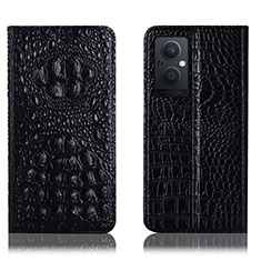 Coque Portefeuille Livre Cuir Etui Clapet H01P pour OnePlus Nord N20 5G Noir