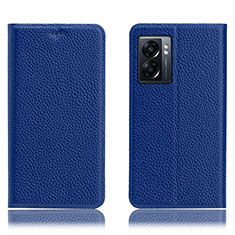 Coque Portefeuille Livre Cuir Etui Clapet H02P pour OnePlus Nord N300 5G Bleu