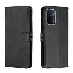 Coque Portefeuille Livre Cuir Etui Clapet H02X pour OnePlus Nord N200 5G Noir