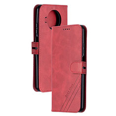 Coque Portefeuille Livre Cuir Etui Clapet H02X pour Xiaomi Mi 10i 5G Rouge