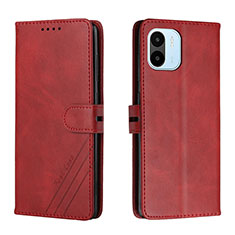 Coque Portefeuille Livre Cuir Etui Clapet H02X pour Xiaomi Redmi A1 Rouge