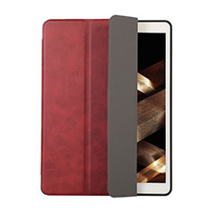 Coque Portefeuille Livre Cuir Etui Clapet H03 pour Apple iPad 10.2 (2020) Rouge