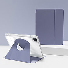 Coque Portefeuille Livre Cuir Etui Clapet H03 pour Apple iPad Pro 11 (2020) Violet