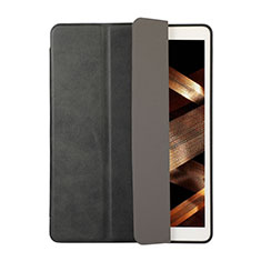 Coque Portefeuille Livre Cuir Etui Clapet H03 pour Apple New iPad 9.7 (2017) Noir