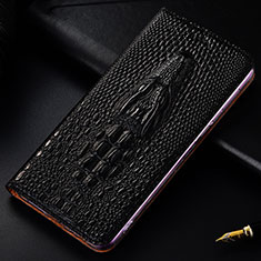 Coque Portefeuille Livre Cuir Etui Clapet H03P pour Samsung Galaxy S21 5G Noir