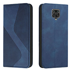 Coque Portefeuille Livre Cuir Etui Clapet H03X pour Xiaomi Poco M2 Pro Bleu