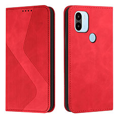 Coque Portefeuille Livre Cuir Etui Clapet H03X pour Xiaomi Redmi A1 Plus Rouge