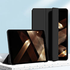 Coque Portefeuille Livre Cuir Etui Clapet H04 pour Apple iPad Mini 4 Noir