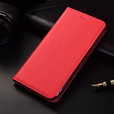 Coque Portefeuille Livre Cuir Etui Clapet H04 pour Apple iPhone 15 Plus Rouge