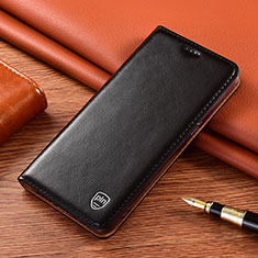 Coque Portefeuille Livre Cuir Etui Clapet H04P pour Samsung Galaxy Note 10 5G Noir