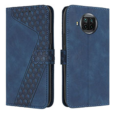 Coque Portefeuille Livre Cuir Etui Clapet H04X pour Xiaomi Mi 10T Lite 5G Bleu