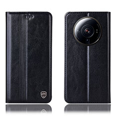 Coque Portefeuille Livre Cuir Etui Clapet H05P pour Xiaomi Mi 12S Ultra 5G Noir