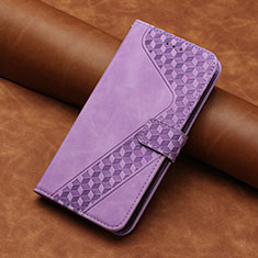 Coque Portefeuille Livre Cuir Etui Clapet H05X pour Huawei P50 Pro Violet