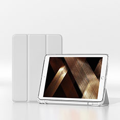 Coque Portefeuille Livre Cuir Etui Clapet H06 pour Apple iPad 10.2 (2020) Blanc