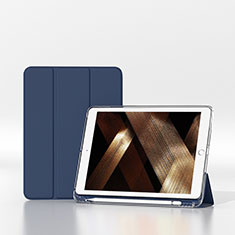 Coque Portefeuille Livre Cuir Etui Clapet H06 pour Apple iPad 10.2 (2020) Bleu