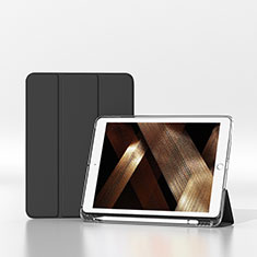 Coque Portefeuille Livre Cuir Etui Clapet H06 pour Apple iPad 10.2 (2020) Noir