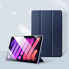 Coque Portefeuille Livre Cuir Etui Clapet H06 pour Apple iPad 10.9 (2022) Bleu