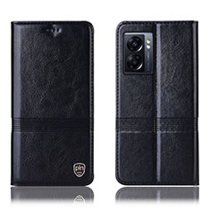 Coque Portefeuille Livre Cuir Etui Clapet H06P pour OnePlus Nord N300 5G Noir