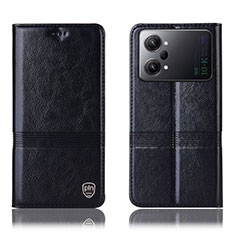 Coque Portefeuille Livre Cuir Etui Clapet H06P pour Oppo K10 Pro 5G Noir