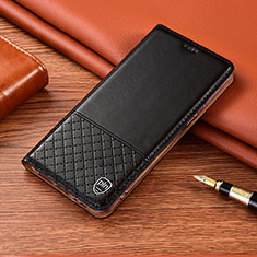 Coque Portefeuille Livre Cuir Etui Clapet H07P pour Huawei Honor 90 Pro 5G Noir